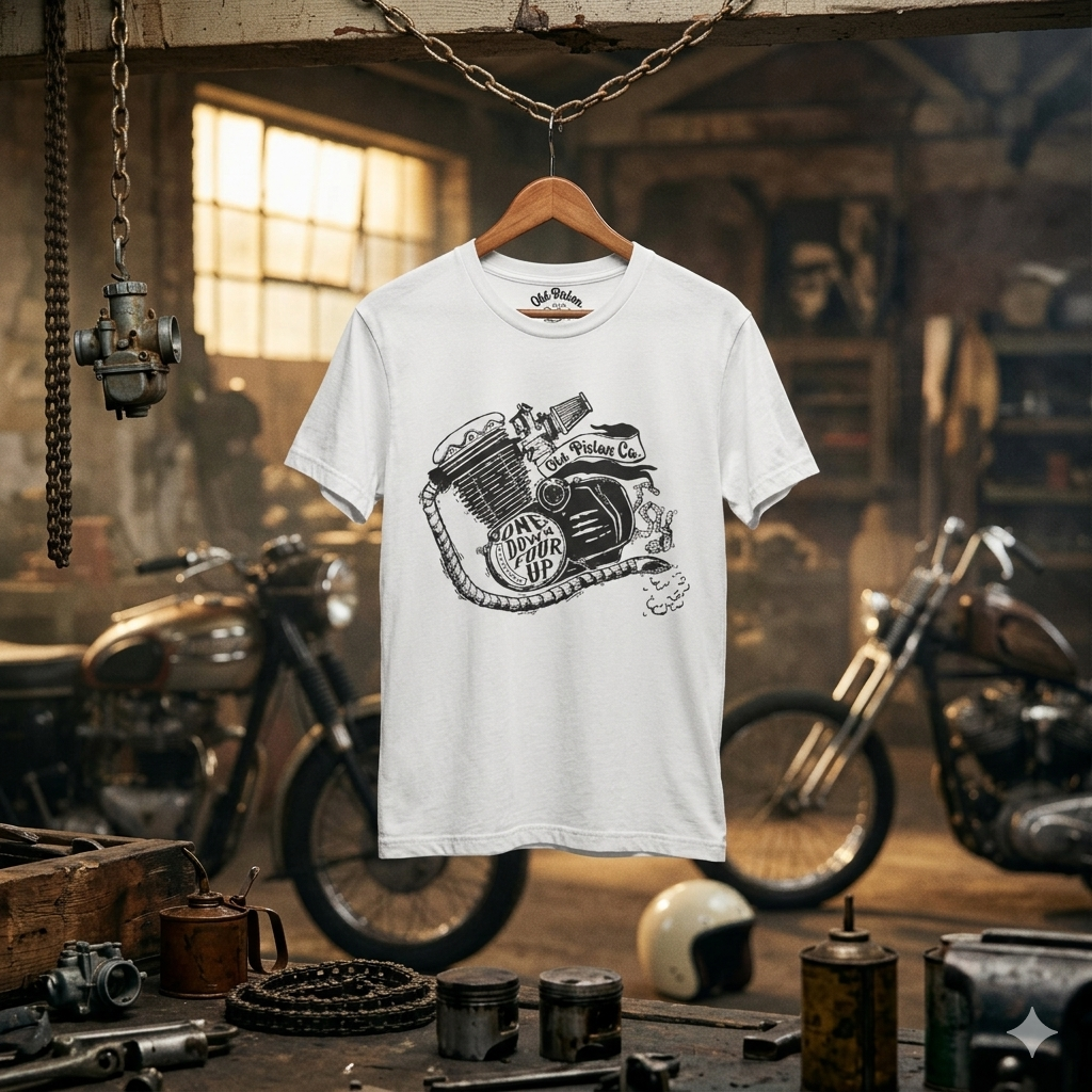 CAMISETA BIKER ENGINE
