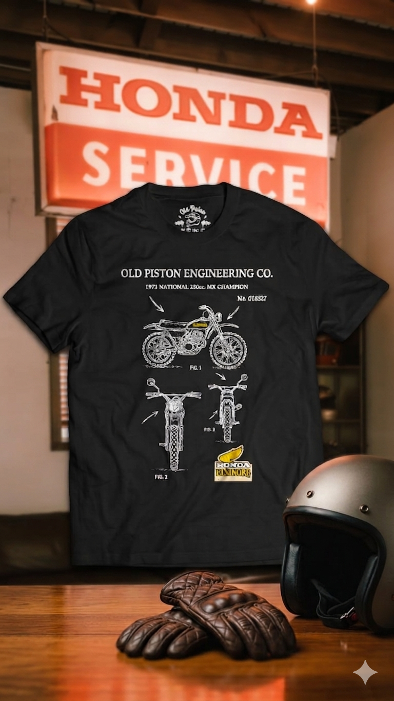 CAMISETA BIKER ENGINE