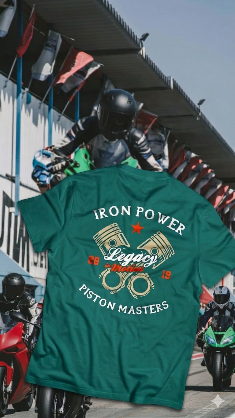 CAMISETA BIKER ENGINE